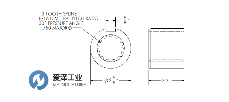 MAGNALOY聯(lián)軸器B6001308C 愛澤工業(yè) izeindustries.png