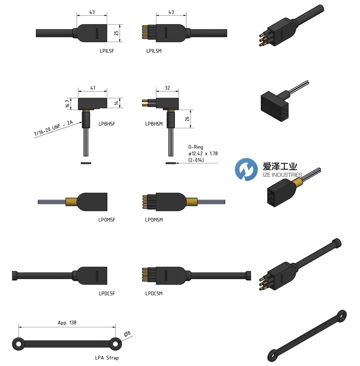 SUBCONN水密連接器LPBH5FSS 愛澤工業(yè) izeindustries.jpg