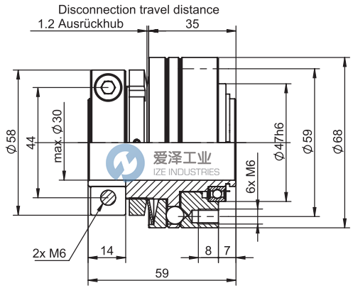 HA-CO聯(lián)軸器FHW-F-60-24H7-60Nm 愛澤工業(yè) ize-industries (1).png