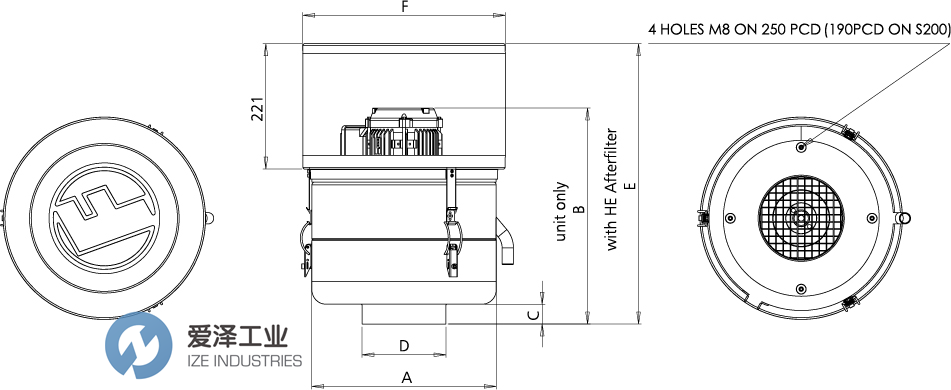 FILTERMIST油霧收集器S800 愛澤工業(yè) izeindustries.png