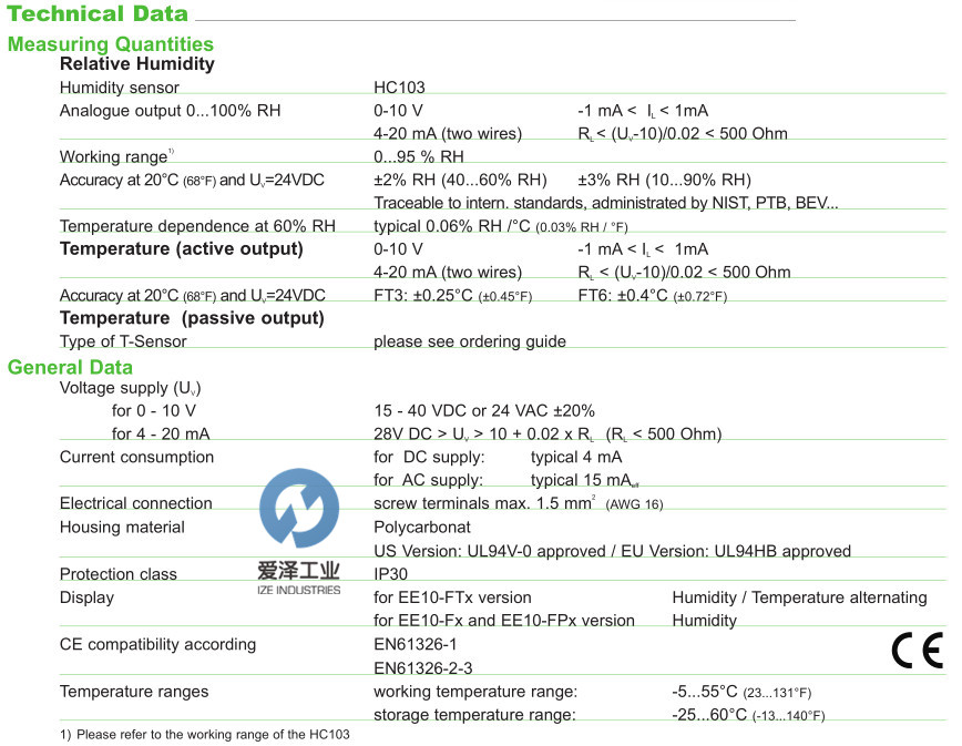 E+E溫濕度變送器EE10-FT3 EE10-FT6 EE10-FP3 EE10-FP6 愛(ài)澤工業(yè)izeindustries.jpg